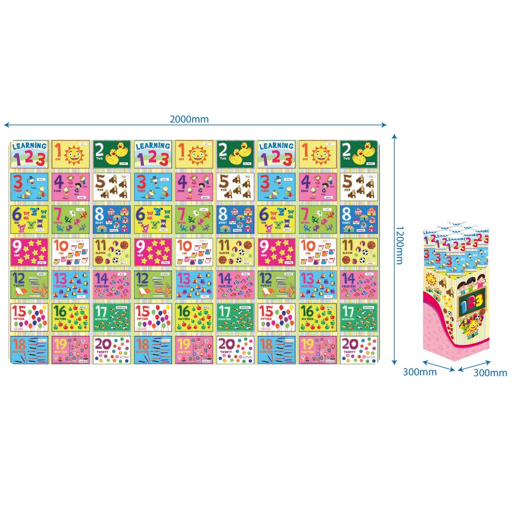 Learning 123 Roll Mat