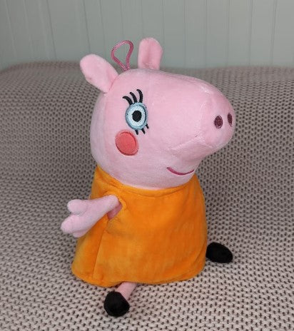 Orange Small Peppa Pig Plush Toy
