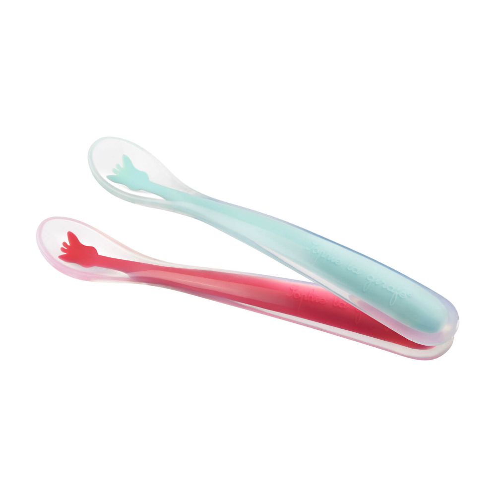 Soft Silicon Spoons(Pack Of 2)