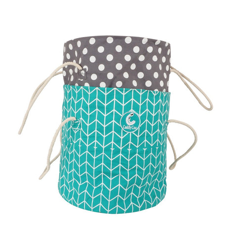 Grey Polka Storage Bag