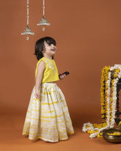 Load image into Gallery viewer, Yellow Shiboori Ghagra
