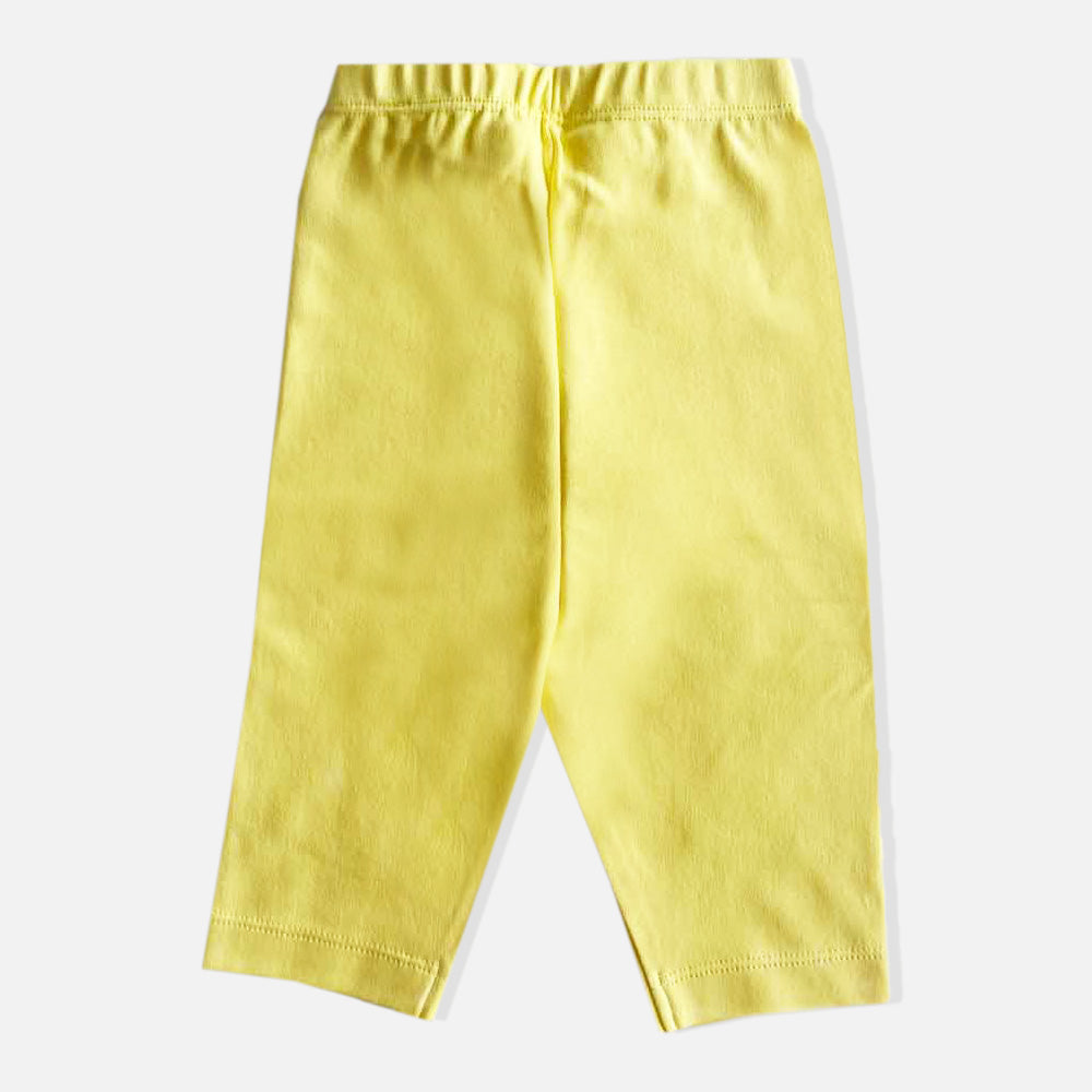Jungle Circus Theme Cotton Full Sleeves Jabla With Lemon Yellow Pant