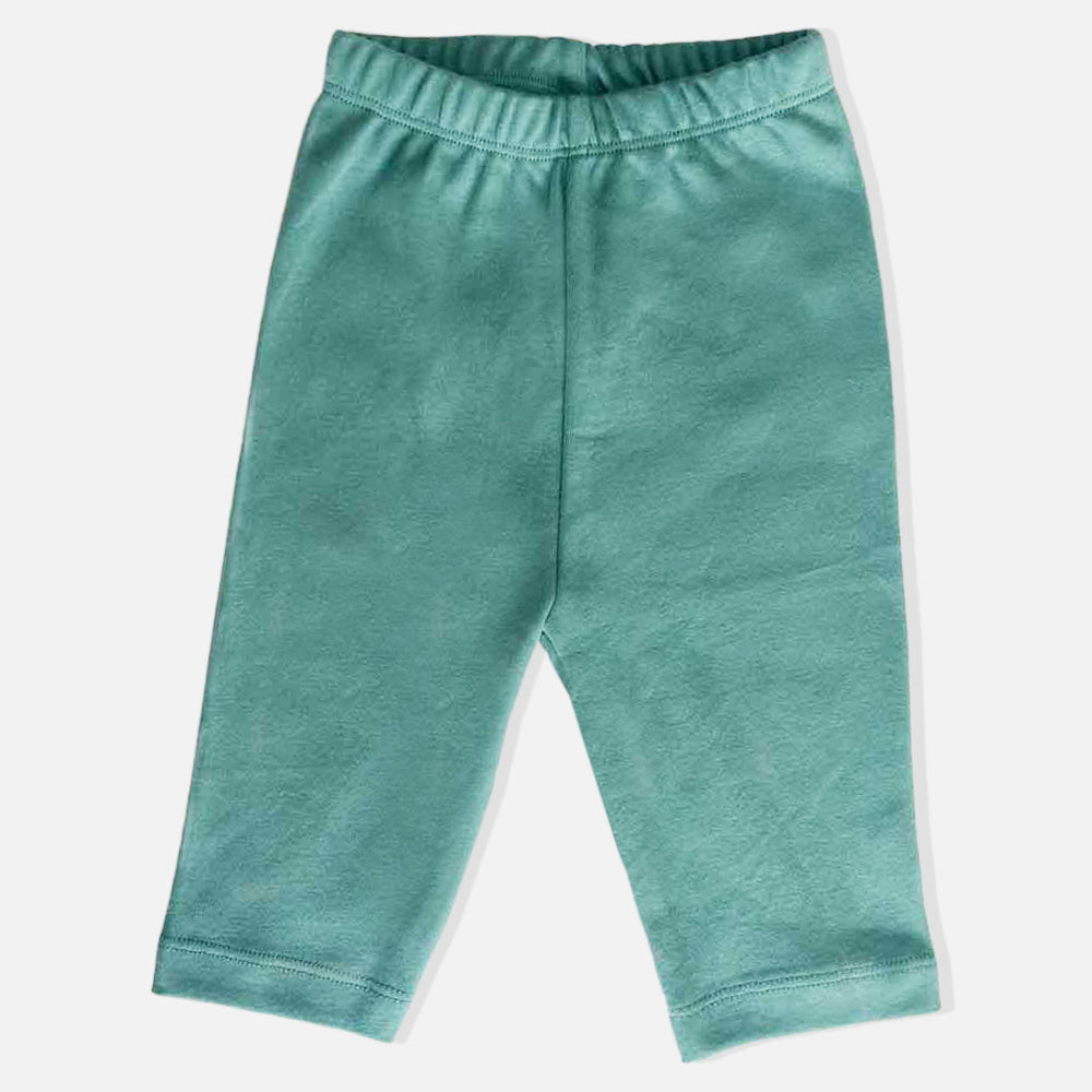 Lime & Lemony Theme Cotton Full Sleeves Jabla With Teal Pant