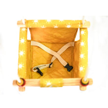 Load image into Gallery viewer, Mustard Sun Toddler Swing
