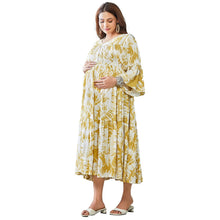 Load image into Gallery viewer, Tie And Dye Maternity Rayon Gown
