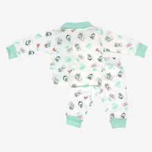 Load image into Gallery viewer, Green &amp; White Animal Theme Baby Clothing Gift Set- 7 Pieces (New Born)
