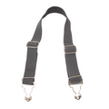 Grey Solid Suspenders