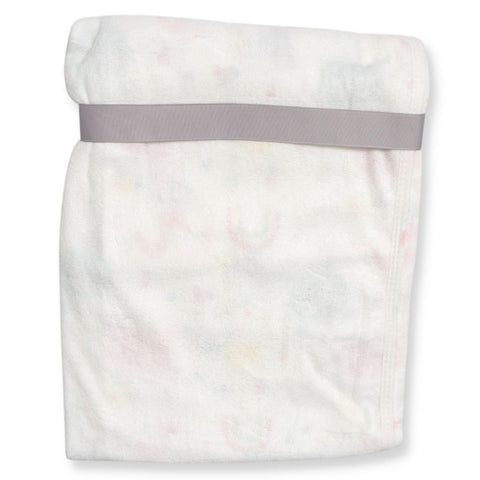 White Rainbow Theme Hooded Towels