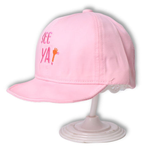 Pink See Ya Embroidered Cap