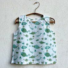 Load image into Gallery viewer, Organic Koi Mint Jhabla With Mint Pant
