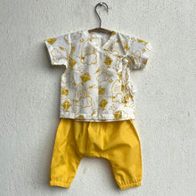 Load image into Gallery viewer, Organic Patang Angarakha With Yellow Pant
