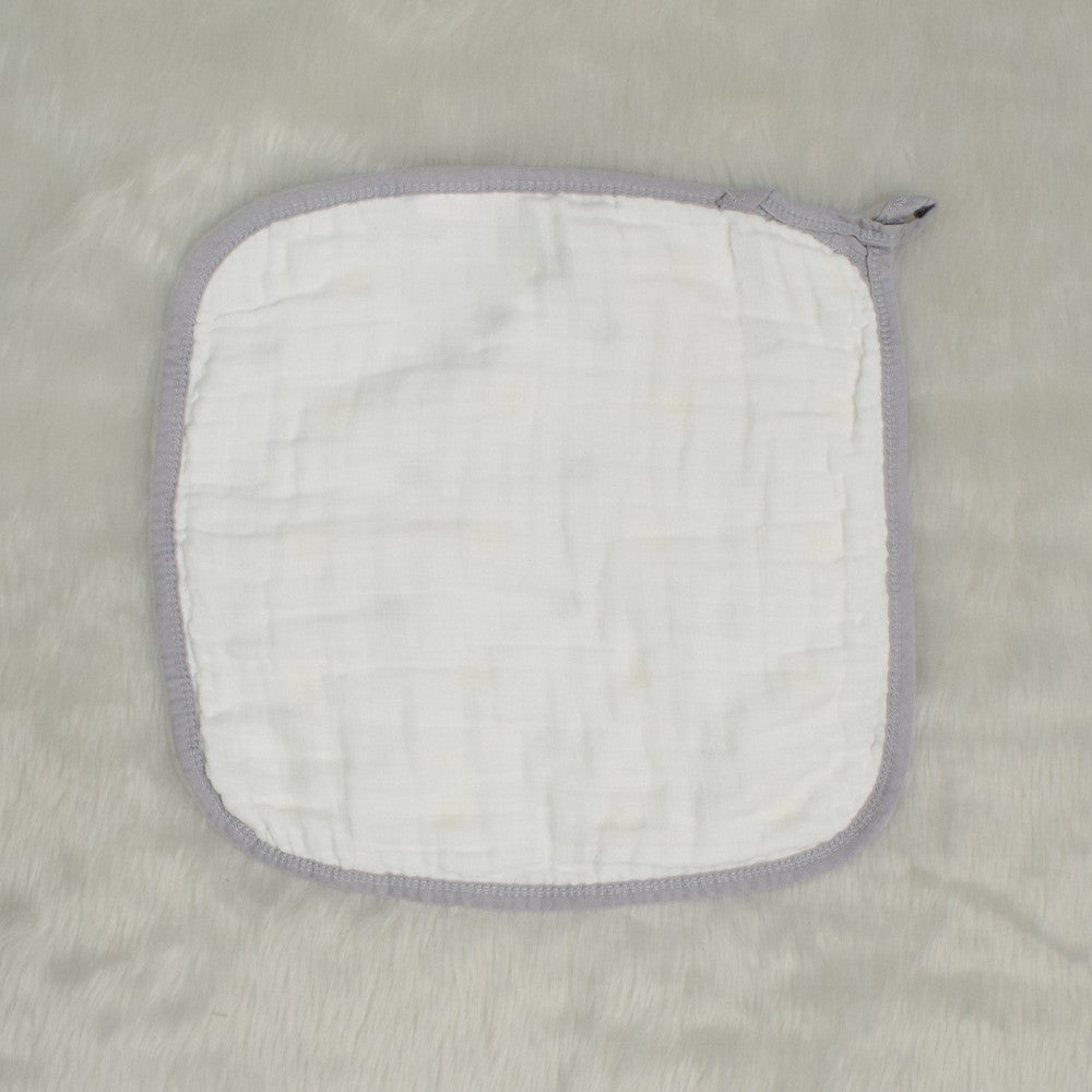 Grey Sheep & Stars Printed Wash Cloths-Set of 3