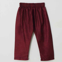 Load image into Gallery viewer, Brown &amp; Maroon Ikat Full Sleeves Kurta With Matching Pajama
