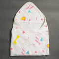White Birthday Party Theme Hooded Towel
