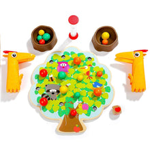 Load image into Gallery viewer, Multi Color Wooden Peckers Fruit Fiesta Game
