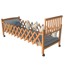 Load image into Gallery viewer, 3 In 1 Wooden Expandable Cot
