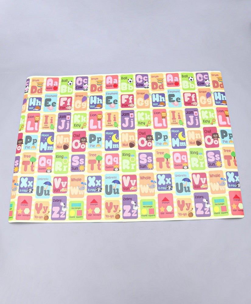 Double Sided Alphabet and Elephant Roll Mat