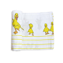 Load image into Gallery viewer, Duck Design Muslin Swaddle Wrap
