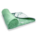 Green Spring Flower Reversible Baby Muslin Blankets