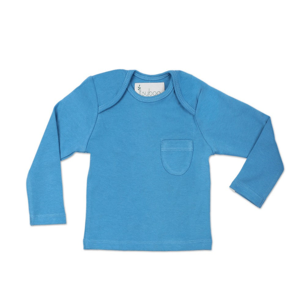 Aqua Plain Full Sleeves T-Shirt