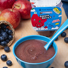 Load image into Gallery viewer, Apple and Blueberry Puree Stage 2 Baby Food Pack Of 2 - 120 gm
