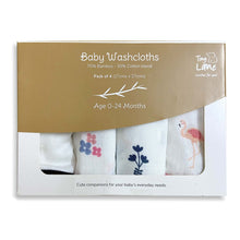 Load image into Gallery viewer, Birds &amp; Animals Theme Baby Muslin Napkins- Pack of 4
