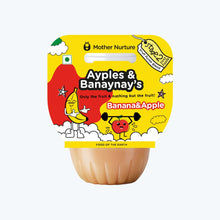 Load image into Gallery viewer, Apple and Banana Puree Stage 2 Pack Of 2 - 120 gm
