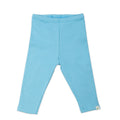 Light Blue Plain Leggings