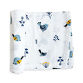 Bird Design Muslin Swaddle Wrap