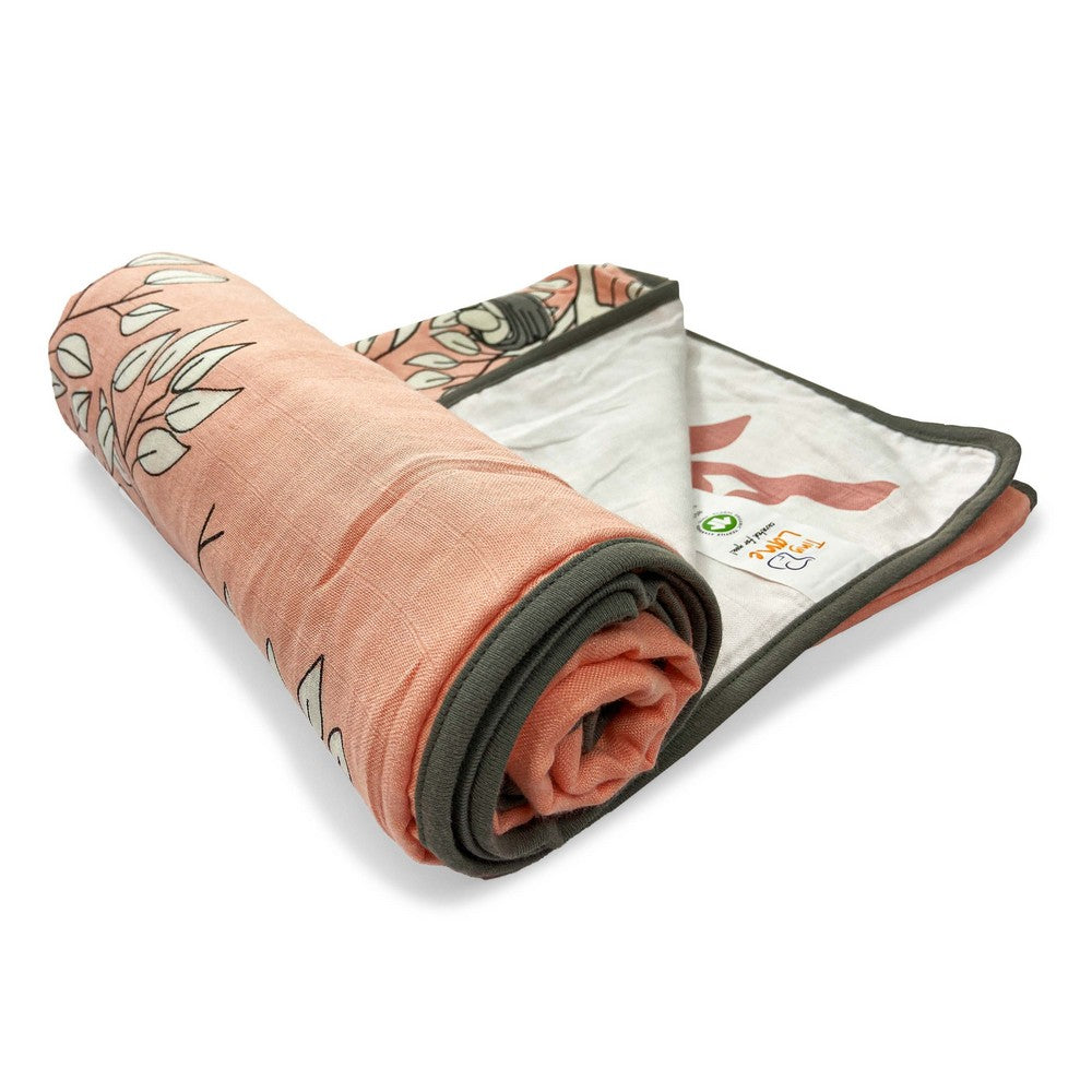 Red Kite Reversible Baby Muslin Blankets