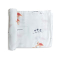 Flamingo Design Muslin Swaddle Wrap