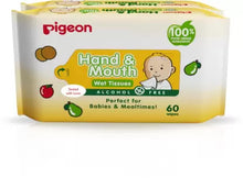 Load image into Gallery viewer, Hand And Mouth Wipes 60 Sheets - Pack Of 2
