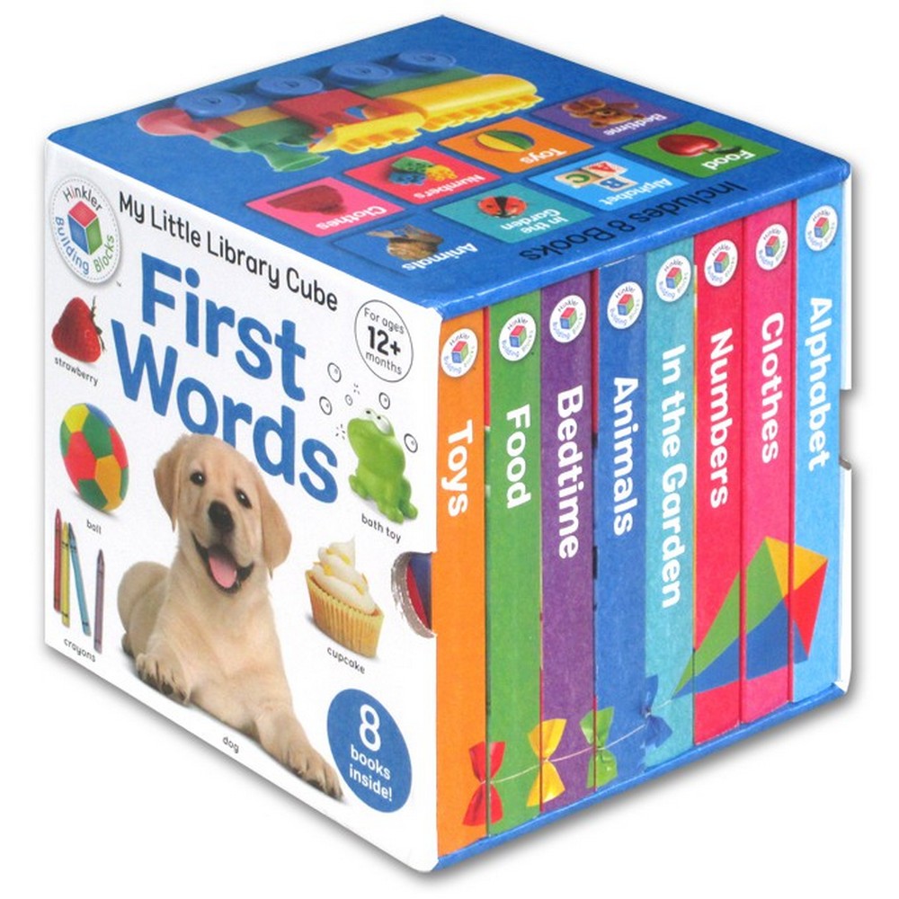 My Little Learning Library Cube-First Words Board book-8N