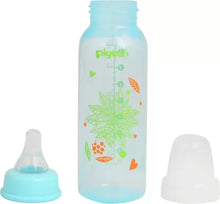 Load image into Gallery viewer, Blue Flexible Premium Crystal Peristaltic Feeding Bottle - 240ml
