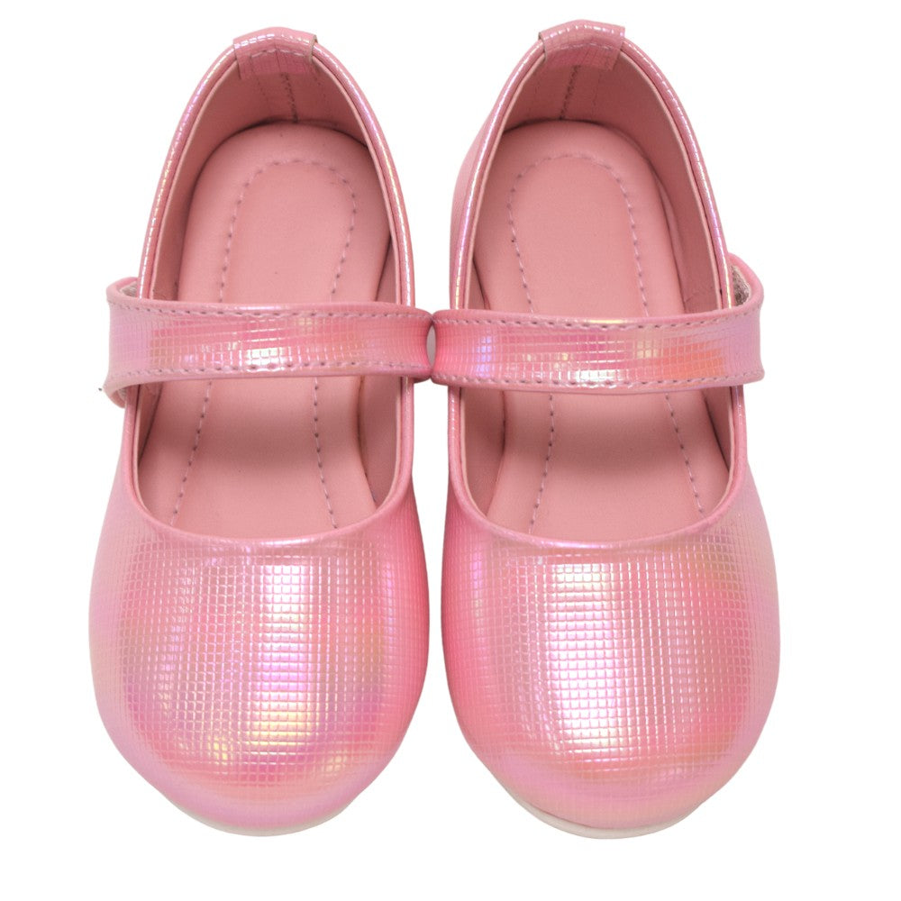 Holographic Ballerina Shoes - Pink & Blue